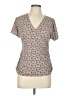 Max Studio Gray Short Sleeve Blouse Size L - photo 1