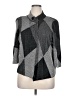 MING WANG Argyle Gray Cardigan Size XL - photo 1
