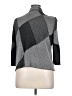 MING WANG Argyle Gray Cardigan Size XL - photo 2