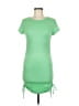 Unbranded Solid Green Casual Dress Size M - photo 1