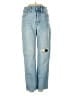 Madewell Hearts Blue Jeans Size 25 waist - photo 1