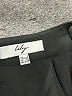 Lily Solid Black Casual Skirt Size XXS - photo 4