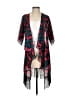 Lularoe 100% Polyester Black Kimono Size S - photo 1