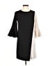 Nicole Miller Studio Color Block Black Casual Dress Size 2 - photo 1
