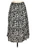 Coco + Carmen 100% Polyester Animal Print Black Casual Skirt One size - photo 1