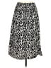 Coco + Carmen 100% Polyester Animal Print Black Casual Skirt One size - photo 2