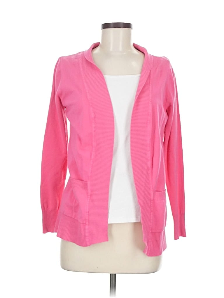 Pre-owned Cielo Cardigan Sweater In Pink