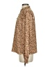 Rachel Parcell 100% Polyester Animal Print Brown Long Sleeve Blouse Size S - photo 5