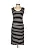 Assorted Brands Stripes Black Casual Dress Size L - photo 1