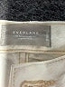 Everlane 100% Organic Cotton Ivory Jeans Size 26 Regular - photo 6