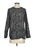 Sportmax Gray Black Long Sleeve Blouse Size S (estimated) - photo 1