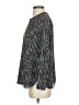 Sportmax Gray Black Long Sleeve Blouse Size S (estimated) - photo 5