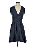 Max Studio Blue Casual Dress Size XS - photo 1