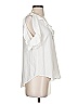 Billy T 100% Lyocell White Short Sleeve Blouse Size XS - photo 4