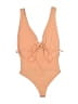 Le Lis Orange Bodysuit Size S - photo 1