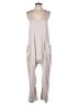 Anrabess Solid Gray Jumpsuit Size S - photo 1