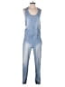 Monrow 100% Tencel Solid Blue Jumpsuit Size S - photo 1