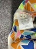 Mara Hoffman 100% Polyester Yellow Ivory 3/4 Sleeve Blouse Size M - photo 7