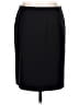 Theory Solid Black Formal Skirt Size 4 - photo 1