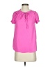 Catherine Malandrino 100% Polyester Pink Short Sleeve Blouse Size XS - photo 1