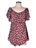 Miley + Molly Floral Red Romper Size S - photo 1