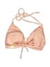 Agua Bendita Solid Tan Swimsuit Top Size XSEstimated - photo 2