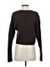 Kendall & Kylie Solid Brown Pullover Sweater Size XS - photo 2