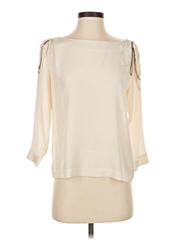Charlotte Ronson 3/4 Sleeve Silk Top (view 1)