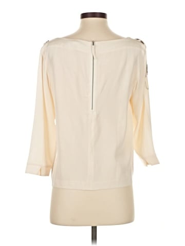 Charlotte Ronson 3/4 Sleeve Silk Top (view 2)