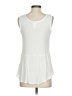 Self Esteem 100% Rayon White Tank Top Size S - photo 2
