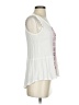 Self Esteem 100% Rayon White Tank Top Size S - photo 4
