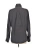HANANEL Solid Gray Long Sleeve Button-Down Shirt Size M - photo 2