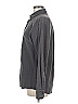 HANANEL Solid Gray Long Sleeve Button-Down Shirt Size M - photo 5
