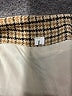 Unbranded 100% Polyester Houndstooth Tan Formal Skirt Size L - photo 4