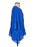 Karen Kane 100% Polyester Solid Blue 3/4 Sleeve Blouse Size S - photo 4