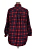 BDG 100% Cotton Plaid Red 3/4 Sleeve Button-Down Shirt Size 2X (estimated) - photo 2