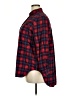 BDG 100% Cotton Plaid Red 3/4 Sleeve Button-Down Shirt Size 2X (estimated) - photo 5