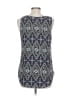 My Michelle 100% Polyester Blue Sleeveless Blouse Size L - photo 2