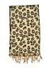 Nordstrom 100% Acrylic Animal Print Tan Brown Scarf One size - photo 2