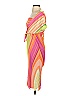 AFRM Stripes Orange Cocktail Dress Size XS - photo 5