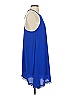 Dee Elly 100% Polyester Solid Blue Cocktail Dress Size S - photo 4