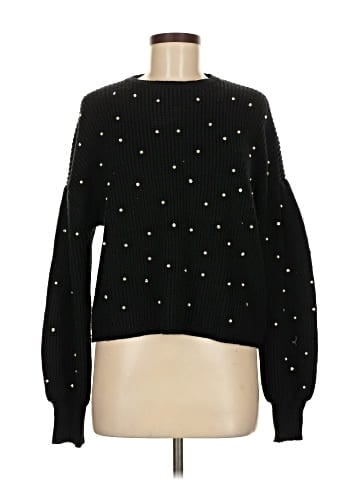 Aqua Pullover Sweater (view 1)