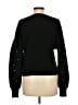 Aqua 100% Acrylic Stars Black Pullover Sweater Size M - photo 2