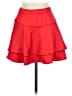 Assorted Brands Solid Red Casual Skirt Size M - photo 1