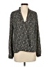 Max Studio 100% Polyester Black Long Sleeve Blouse Size S - photo 1