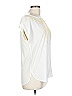 Lucy & Co White Short Sleeve Blouse Size L - photo 4