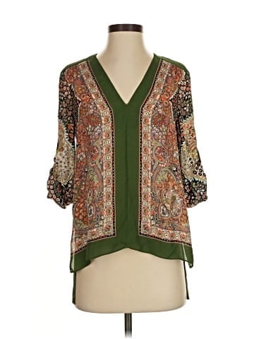BCBGMAXAZRIA 3/4 Sleeve Blouse (view 1)