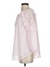 Kaari Blue 100% Polyester Pink 3/4 Sleeve Blouse Size S - photo 5