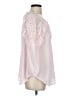 Kaari Blue 100% Polyester Pink 3/4 Sleeve Blouse Size S - photo 4