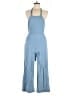 Marine Layer Solid Blue Jumpsuit Size 6 - photo 1